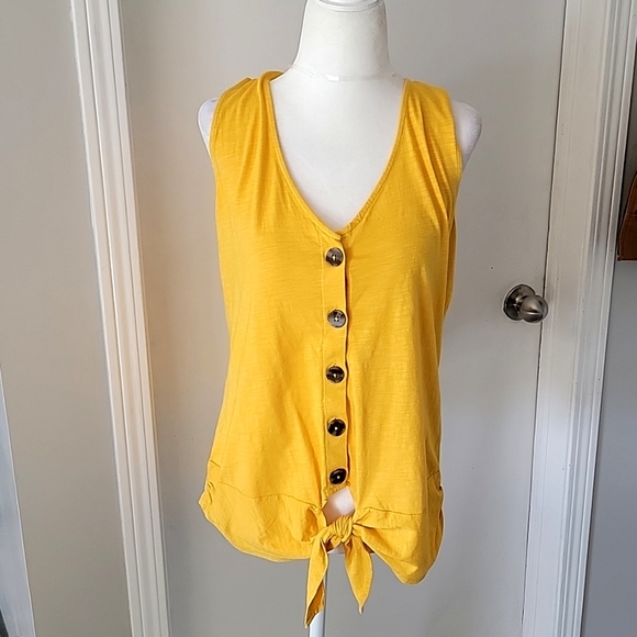 Sanctuary mustard yellow top - Picture 1 of 3